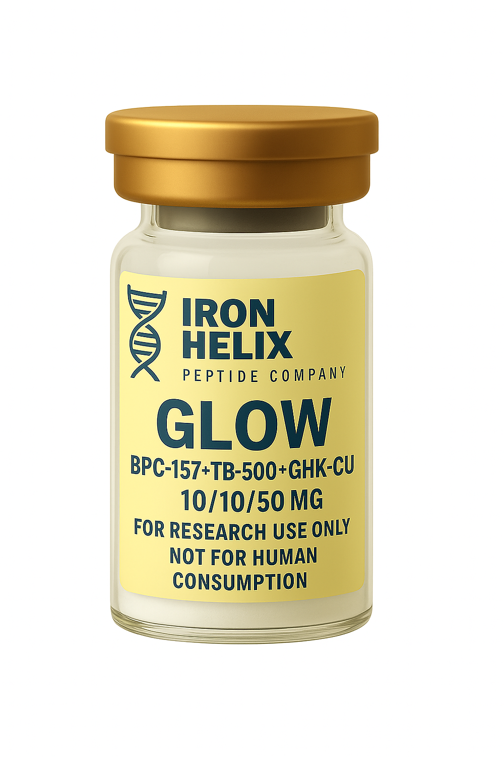 Blends glow blend: bpc 157 (10mg) + tb 500 (10mg) + ghk cu (50mg) | 70 mg